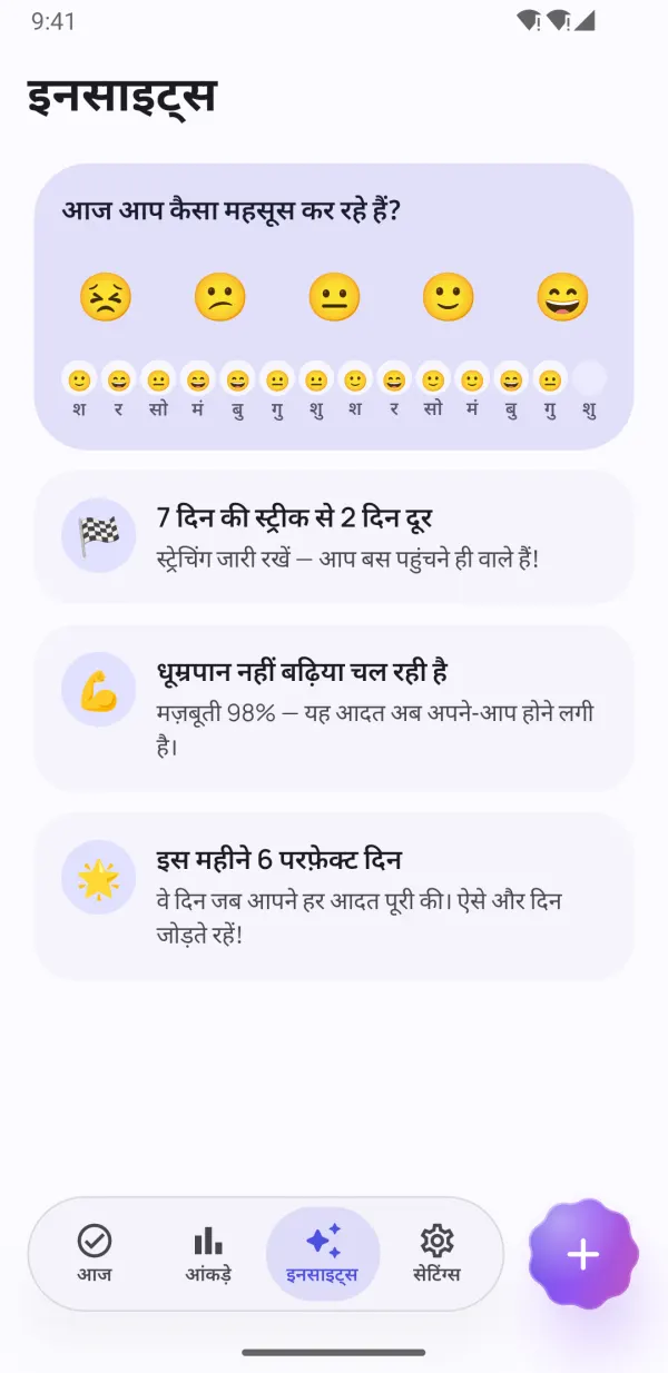 इनसाइट्स जो हौसला बनाए रखें